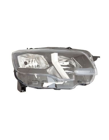 Phare droit H7+H1+H21W+W21/5W PEUGEOT PARTNER III depuis le 09/2018