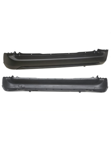 Pare-chocs arrière central noir PEUGEOT PARTNER III depuis le 09/2018