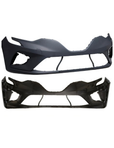 Pare-chocs avant noir RENAULT CLIO V depuis le 04/2019 2