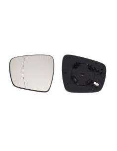 Glace + support rétroviseur gauche chauffant [grand angle] RENAULT KADJAR phase 1 depuis le 06/2015 au 12/2018