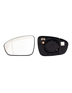 Glace + support rétroviseur gauche chauffant [grand angle] RENAULT MEGANE IV phase 1 du 12/2015 au 06/2020
