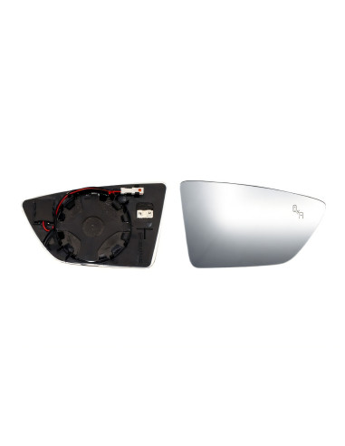 Glace + support rétroviseur droit chauffant BSD SEAT IBIZA V depuis le 04/2017