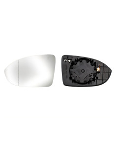 Glace + support rétroviseur gauche chauffant [grand angle] VOLKSWAGEN GOLF 8 (CD) phase 1 depuis le 09/2019