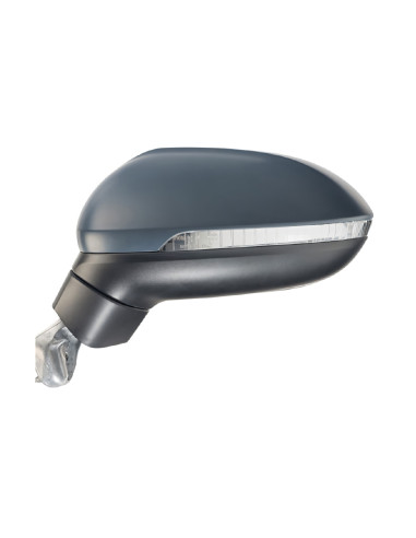 Rétroviseur gauche électrique, chauffant à peindre + feux [grand angle] VOLKSWAGEN PASSAT B8 4/5 portes du 11/2014 au 06/2019