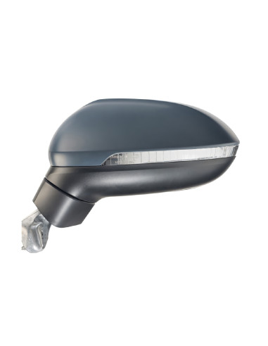 Rétroviseur gauche électrique, chauffant à peindre + feu [grand angle] VOLKSWAGEN PASSAT B8 4/5 portes du 11/2014 au 06/2019
