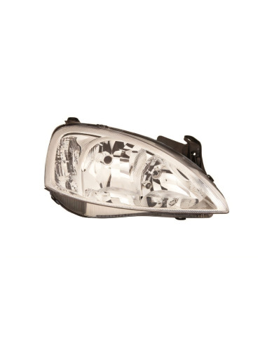 Phare droit H1+H7 pour OPEL CORSA C de 2003 à 2006