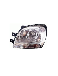 Phare gauche H4 pour KIA Sportage II de 2004 à 2007