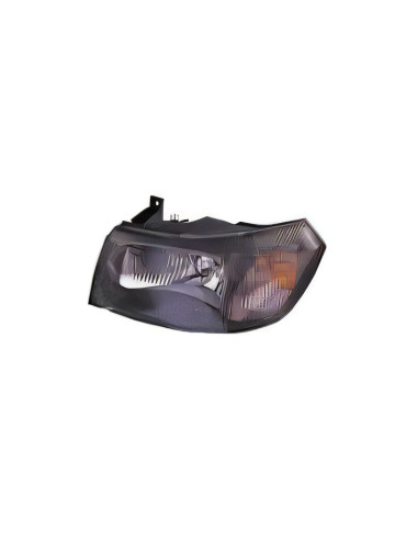 Phare gauche H4 noir pour FORD TRANSIT MK6 de 2000 à 2006