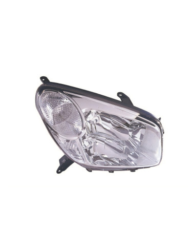 Phare droit électrique H4 pour TOYOTA RAV 4 II de 10/2003 à 01/2006.