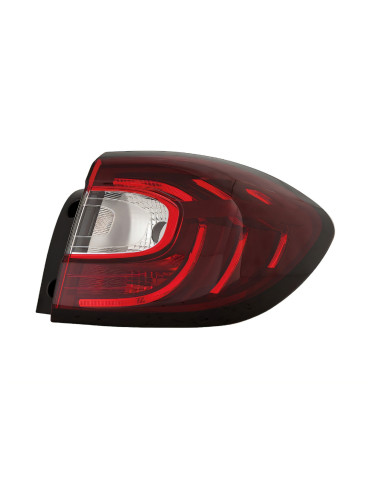 Feu arrière droit extérieur Renault Captur I phase 2 de 2017 à 2019.