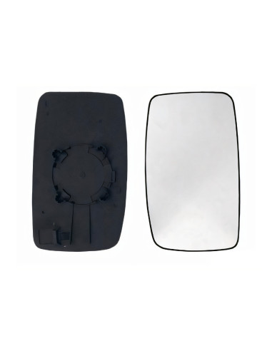 Glace support rétroviseur droit pour PEUGEOT EXPERT II de 2007 à 2016
