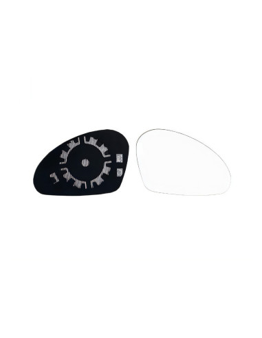 Glace support rétroviseur droit chauffant SEAT IBIZA III de 2002 à 2008