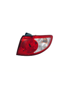 Feu arrière droit rouge - blanc pour HYUNDAI SANTA FE II de 2006 à 2010.