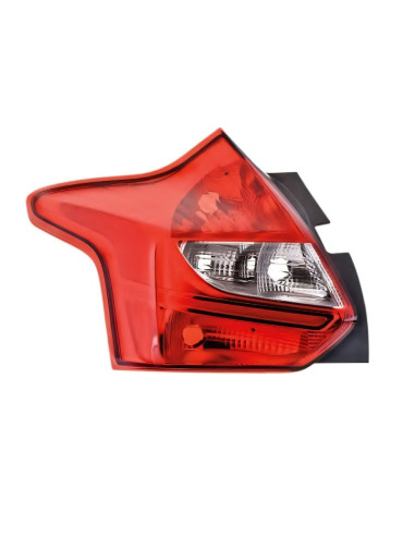 Feu arrière gauche extérieur 5 portes pour Ford Focus III de 2011 à 2014