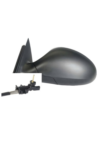 Rétroviseur gauche mécanique grand angle pour Seat Ibiza III de 2002 à 2008