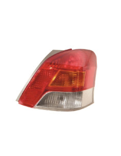 Feu arrière droit 5 portes rouge orange pour Toyota Yaris II de 2009 à 2011