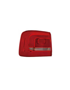 Feu arrière gauche extérieur rouge pour Volkswagen Touran II de 2010 à 2015