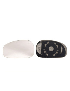 Glace de support rétroviseur gauche chauffant pour SEAT LEON II de 2005 à 2009