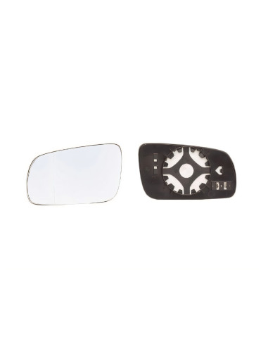 Glace de support rétroviseur gauche Grand angle pour SEAT LEON I de 2000 à 2006