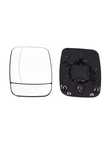 Glace support rétroviseur gauche grand angle pour OPEL VIVARO II de 2014 à 2019