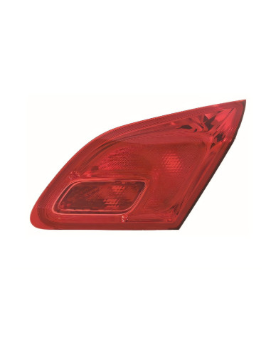Feu arrière droit intérieur rouge pour Opel Astra J 5 portes phase 1 de 2010 à 2012