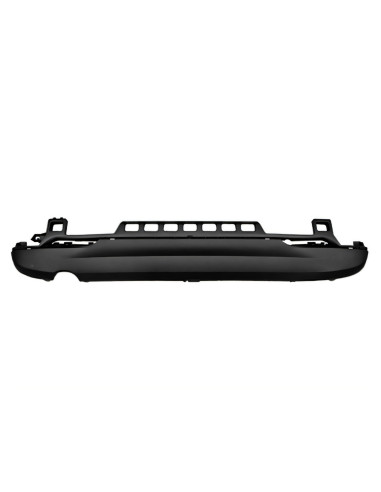 Spoiler pare-chocs arrière noir avec échappement à gauche pour Smart Forfour de 2014
