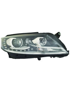 Phare électrique droit à LED avec moteur pour Volkswagen Passat CC VI de 2011 à 2017