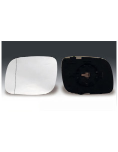 Glace support rétroviseur gauche grand angle pour VOLKSWAGEN TOUAREG I de 2002 à 2006