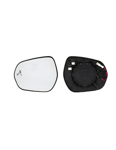 Glace de support rétroviseur droit chauffant pour FORD FIESTA MK7 de 05/2017 à 12/2021