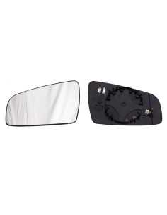 Glace support rétroviseur gauche chauffant grand angle pour OPEL ZAFIRA B de 2005 à 2008