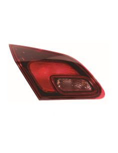 Feu arrière gauche intérieur fumé pour Opel Astra J 5 portes phase 1 de 01/2010 à 07/2012