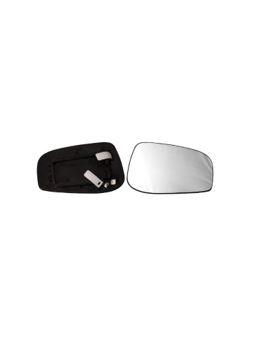 Glace de support rétroviseur droit chauffant pour Volvo V70 I phase 2 de 06/2004 à 08/2007