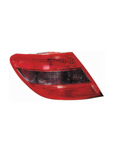 Feu arrière extérieur gauche Berline fumé pour MERCEDES W204 CLASSE C de 03/2007 à 03/2011