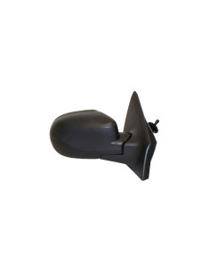 Rétroviseur droit électrique chauffant noir avec sonde pour Renault Clio III de 2009 à 2012
