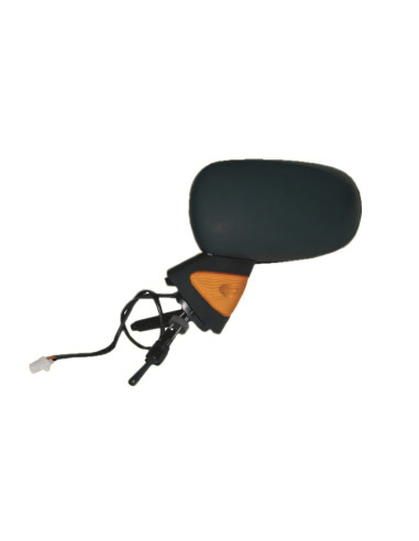 Rétroviseur mécanique gauche avec feu orange grand angle pour RENAULT MODUS I de 2004 à 2007