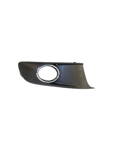 Grille inférieure droite pare-chocs avant AB Chrome pour Volkswagen Caddy III de 2010 à 2015.
