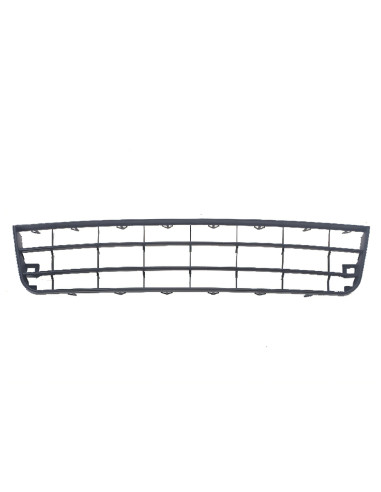 Grille centrale du pare-chocs avant avec 2 bandes pour VOLKSWAGEN GOLF 5 de 10/2003 à 09/2008