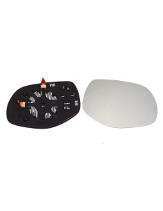 Glace support rétroviseur droit chauffant pour PORSCHE CAYENNE I phase 2 de 01/2007 à 03/2010