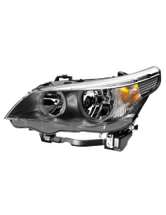 Phare gauche H7+H7 Hella pour BMW SERIE 5 E60 berline - E61 break phase 1 de 06/2003 à 03/2007