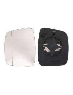 Glace support rétroviseur gauche grand angle pour Citroen Nemo Fourgon de 01/2008 à Combi 09/2008