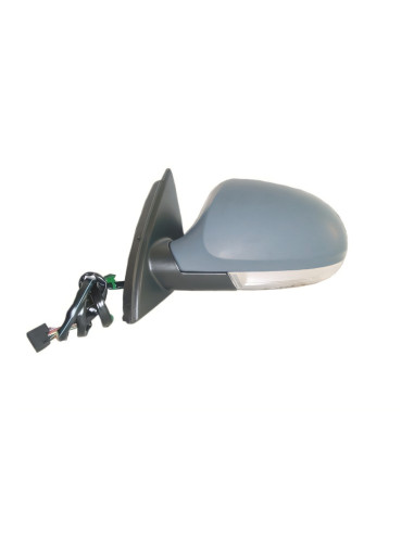 Rétroviseur gauche électrique chauffant + feu grand angle pour Volkswagen Passat B6 de 2005 à 2010