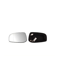 Glace support rétroviseur gauche chauffant grand angle pour VOLVO V70 I phase 2 de 06/2004 à 08/2007