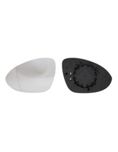 Glace support rétroviseur gauche chauffant grand angle pour PORSCHE CAYENNE III de 10/2017 à 05/2023