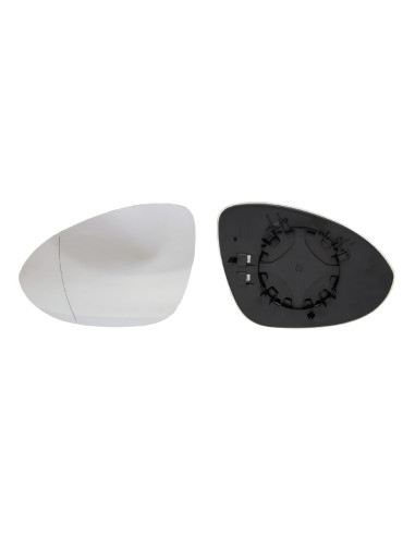 Glace support rétroviseur gauche chauffant grand angle pour PORSCHE CAYENNE III de 10/2017 à 05/2023