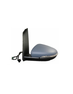 Rétroviseur gauche électrique chauffant avec feu grand angle pour Volkswagen Touran II de 2010 à 2015