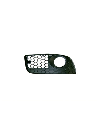 Grille gauche de pare-chocs avant avec trous antibrouillards GTI pour Volkswagen Golf 5 de 2003 à 2008.