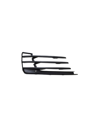 Grille avant droite noire avec trous antibrouillard GTI/GTD pour VOLKSWAGEN GOLF 7 de 11/2012 à 01/2017