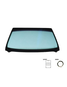 Pare-brise teinté vert athermique sensor pour Opel Movano II compatibilité étendue de 05/2010 à 09/2021