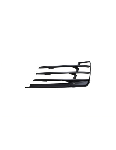 Grille avant gauche noire avec trous antibrouillard GTI/GTD pour VOLKSWAGEN GOLF 7 de 11/2012 à 01/2017.