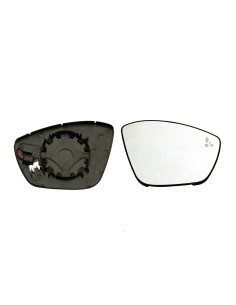Glace support rétroviseur droit chauffant pour PEUGEOT 308 II compatibilité étendue de 10/2013 à 03/2021